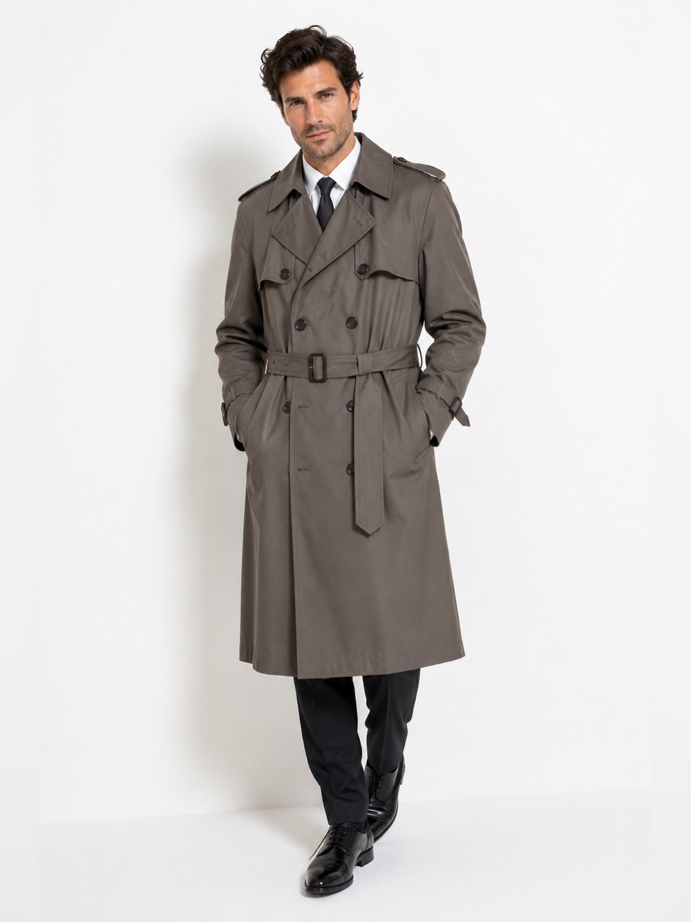 Vintage Christian Dior Le Connaisseur Trench Coat Men's 42